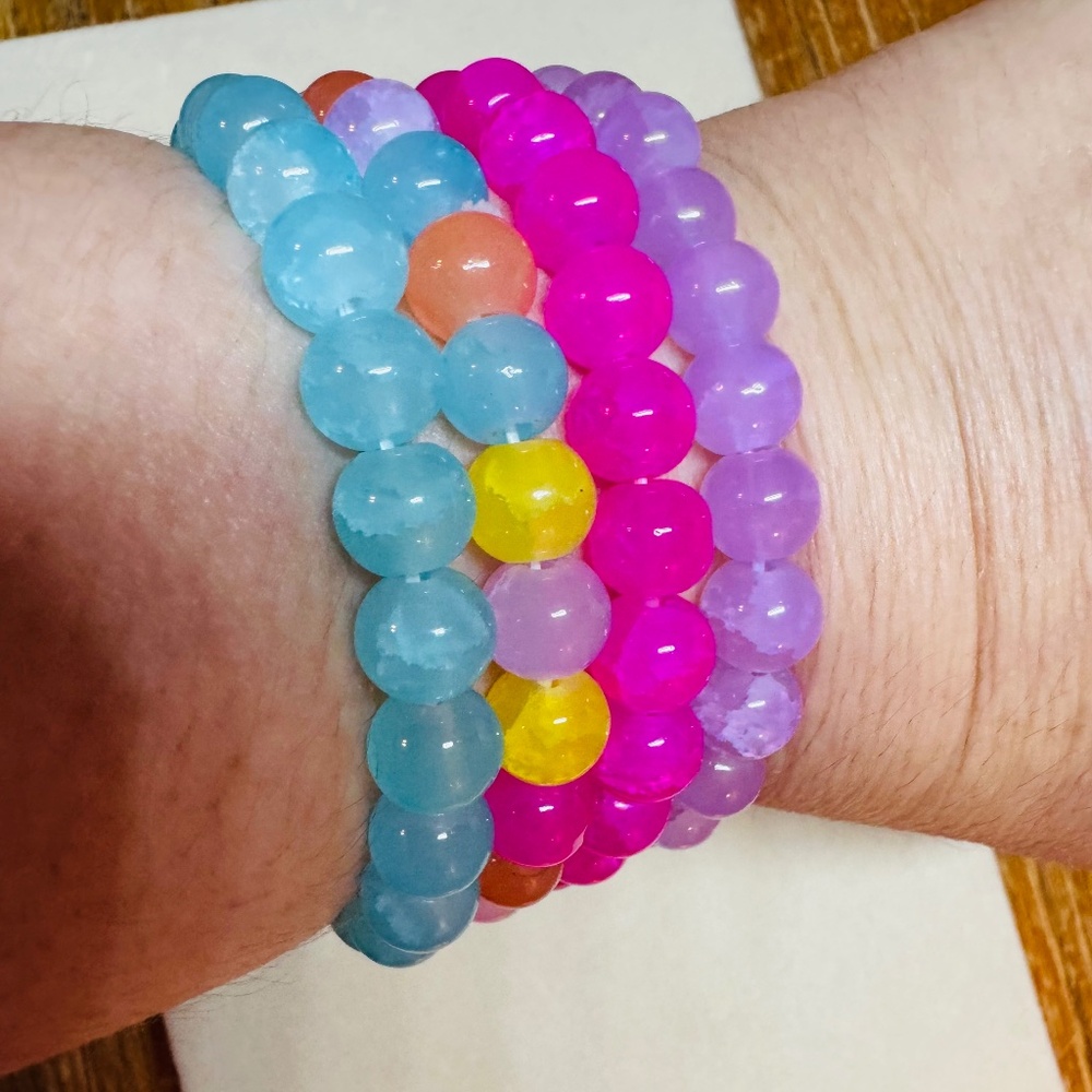 Four Multi Color Bracelet Bundle Set - image 2